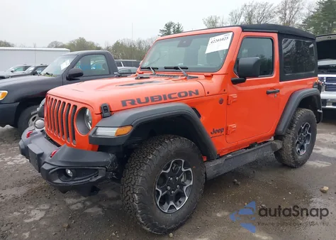 2023 Jeep Wrangler 2-Door Rubicon 4X4 z USA, uszkodzony, nr VIN 1C4HJXCG4PW642018